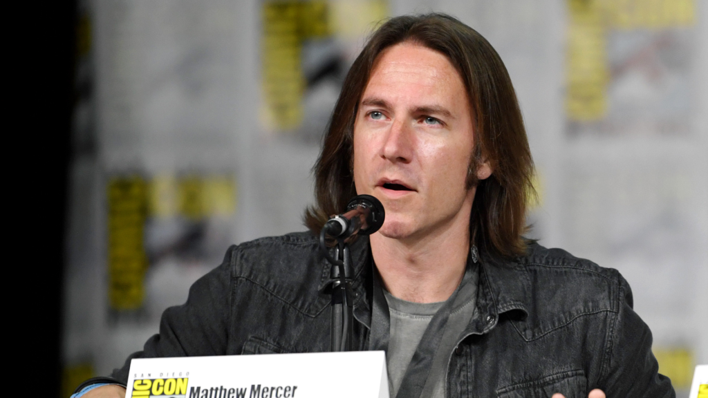 There’s no such thing as the Matt Mercer Effect Matthew Mercer, DM of acclaimed D&D show Critical Role, speaking at Comic Con.