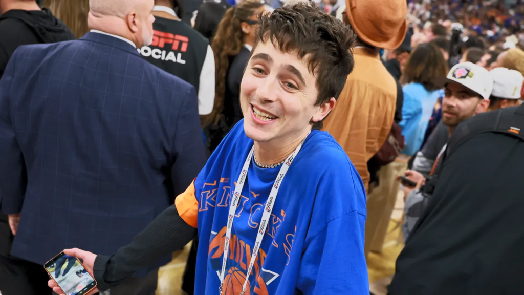 Timothée Chalamet Takes Shot at Oscars After Knicks Win NBA Championship Timothée Chalamet Takes Shot at Oscars After Knicks Win NBA Championship