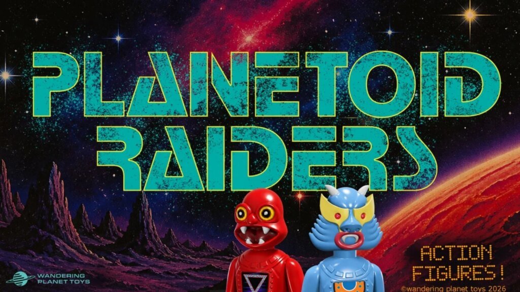 Wandering Planet Toys reveals Planetoid Raiders Buzzz figure & theme song