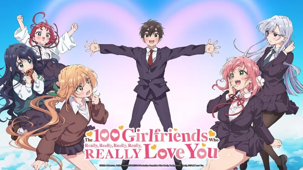‘The 100 Girlfriends Who Really, Really, Really, Really, Really Love You’ Manga Gets Upcoming Young Jump Cover
