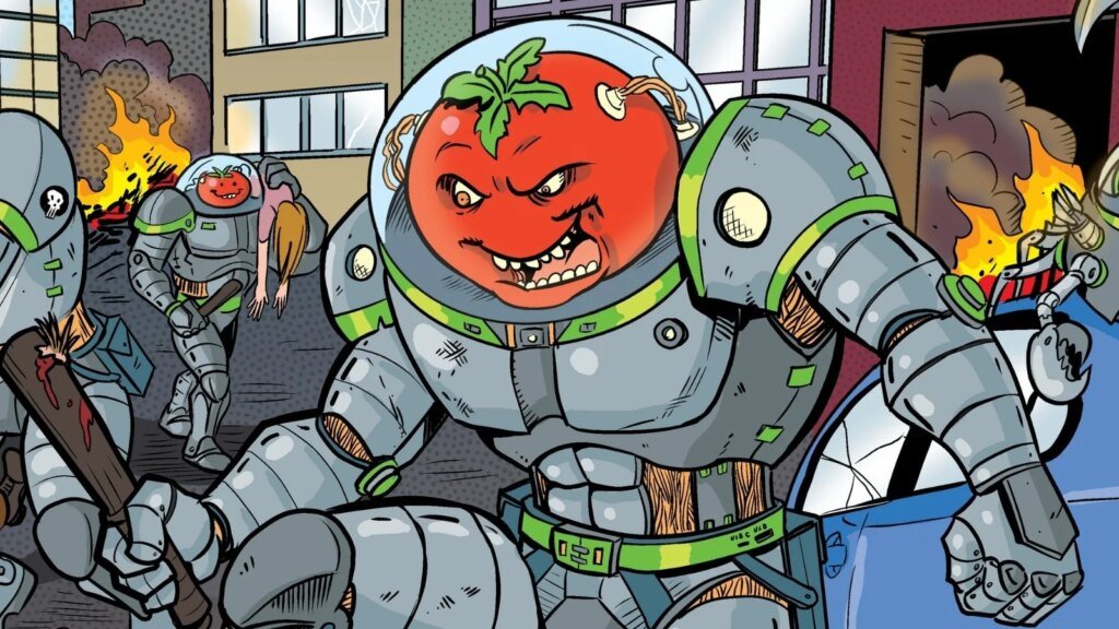 ATTACK OF THE KILLER TOMATOES graphic novel launches on Kickstarter