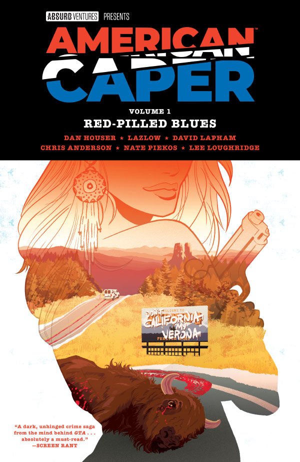 American Caper Volume 1: Red-Pilled Blues TPB :: Profile :: Dark Horse Comics American Caper Volume 1: Red-Pilled Blues TPB :: Profile :: Dark Horse Comics