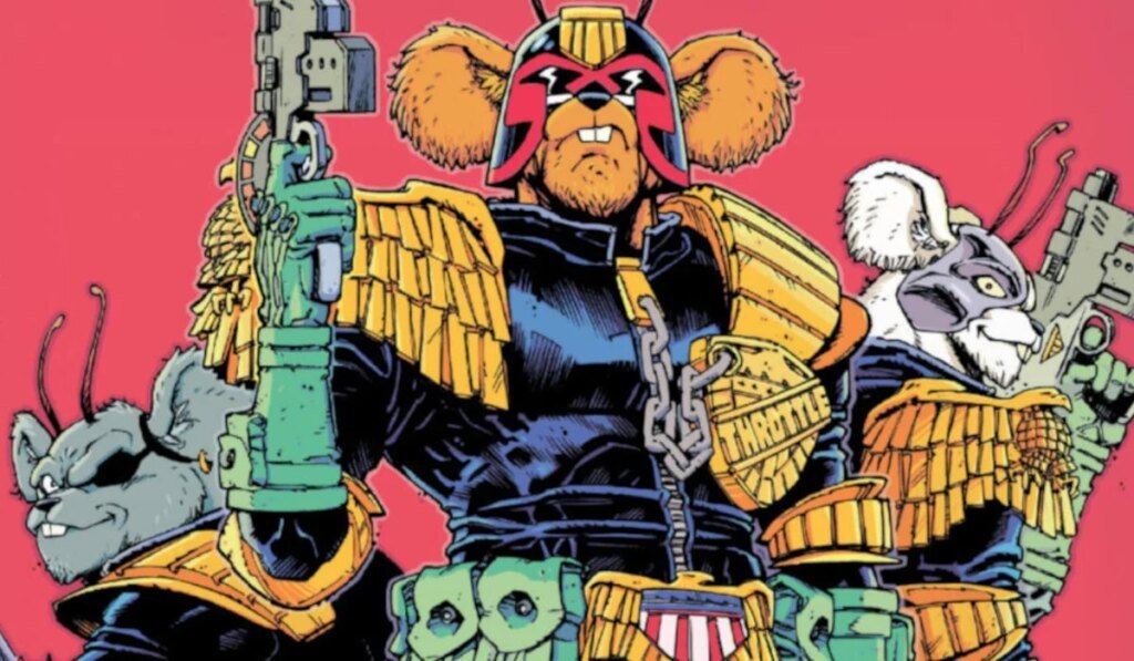 JUDGE DREDD/BIKER MICE FROM MARS crossover