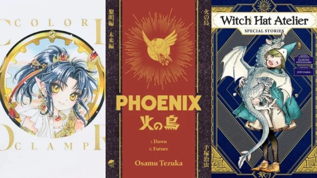 Kodansha announces PHOENIX DELUXE EDITION, CLAMP GOLD, more