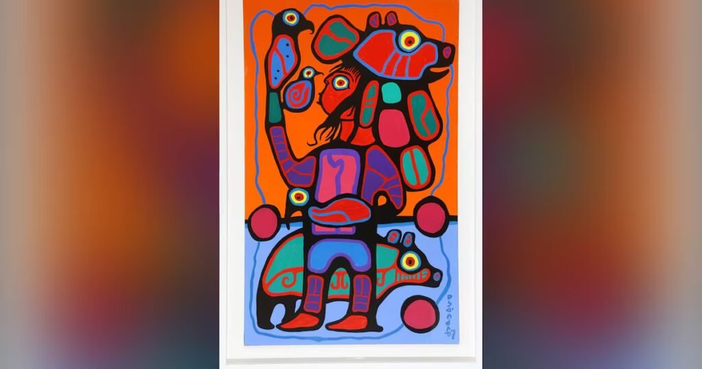 The Bay Norval Morrisseau paintings sold