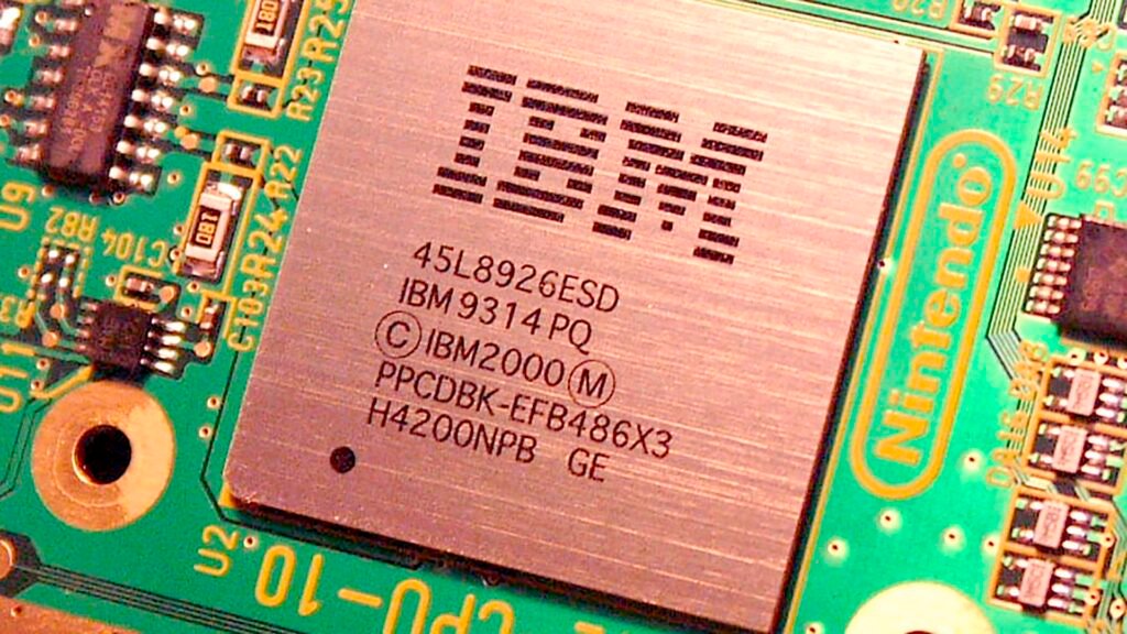 The IBM-made Gamecube Gekko PowerPC processor